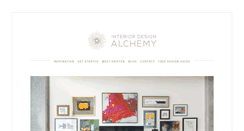 Desktop Screenshot of interiordesignalchemy.com
